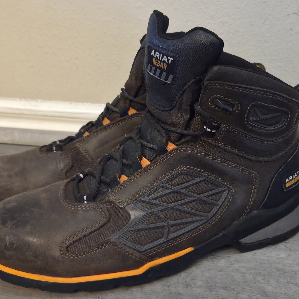 Men's Ariat Rebar Flex 6" Composite Toe Work Boots - Picture 2 of 11